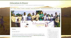 Desktop Screenshot of educationispower.org